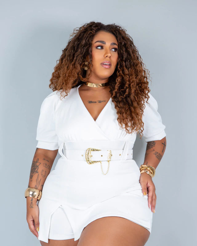 Macaquinho Plus Size Maria Alice