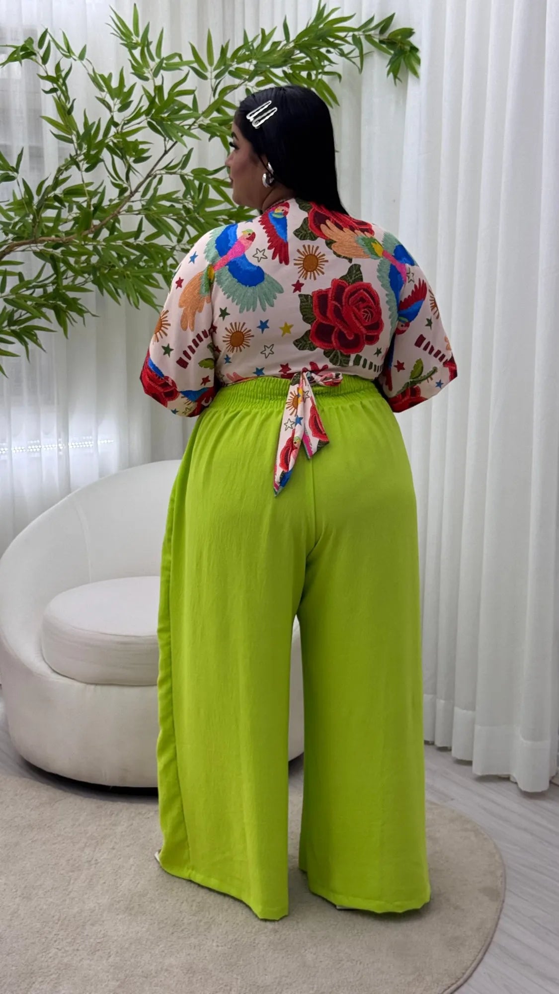 Calça Pantalona Duna