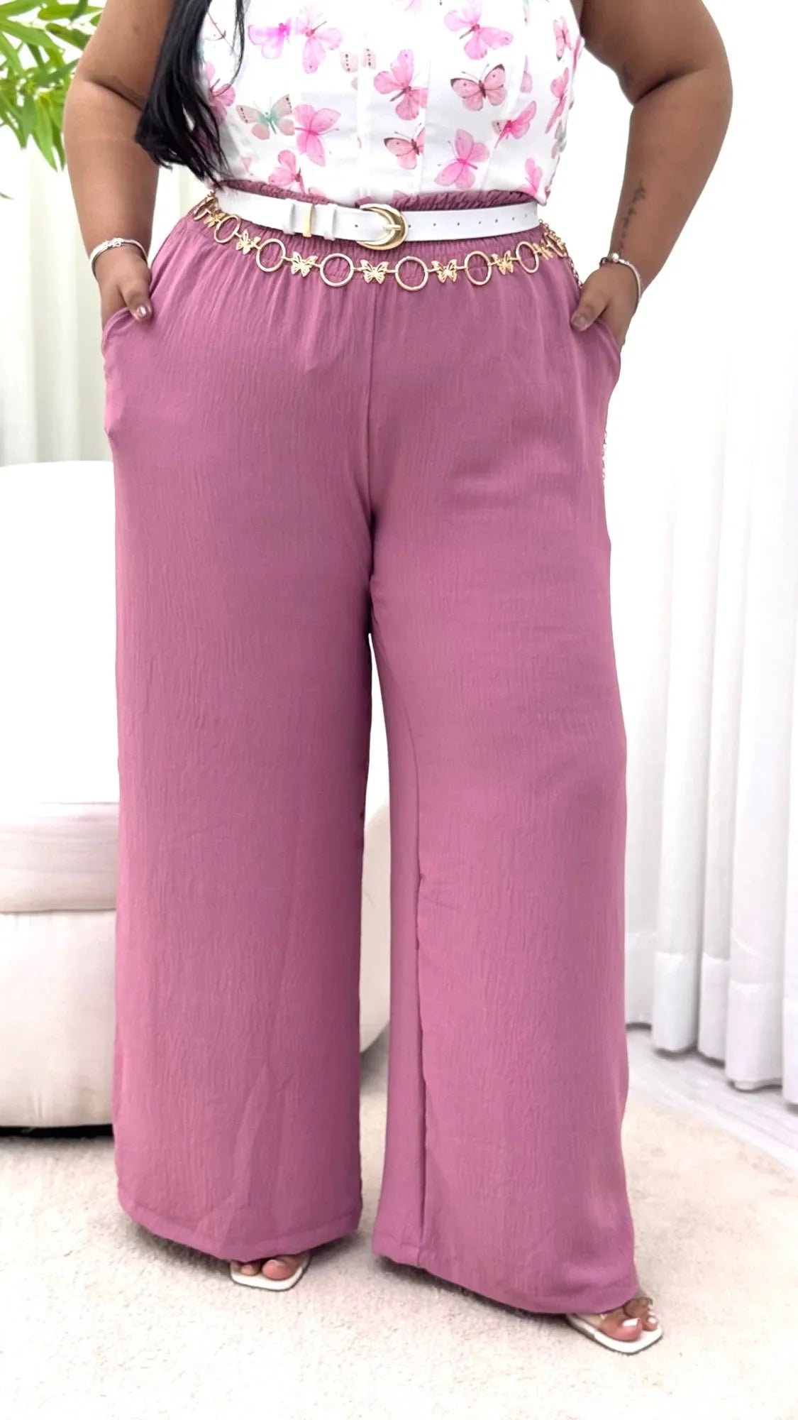 Calça Pantalona Duna