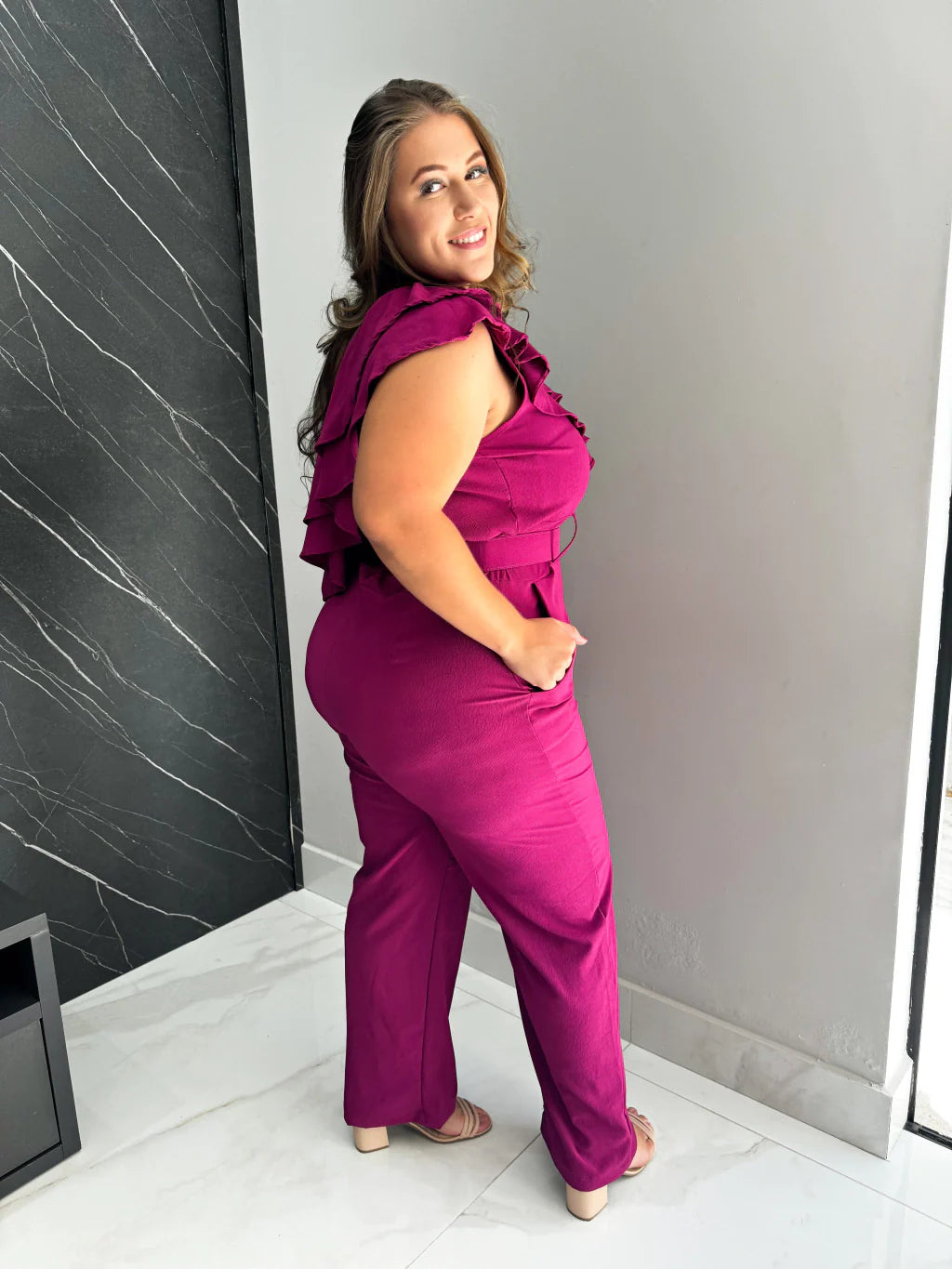 Macacão Plus Size Vanilda