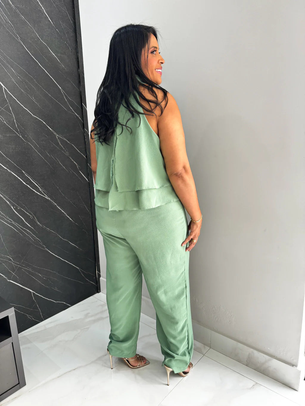 Macacão Plus Size Ana Claudia
