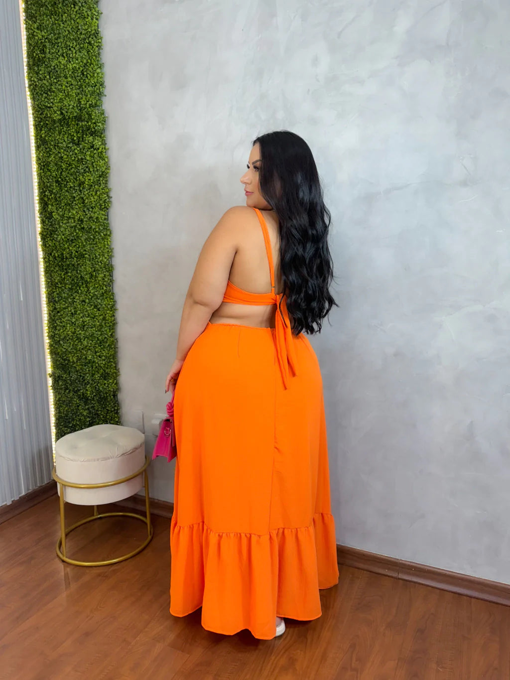 Vestido Longo Plus Size Diva