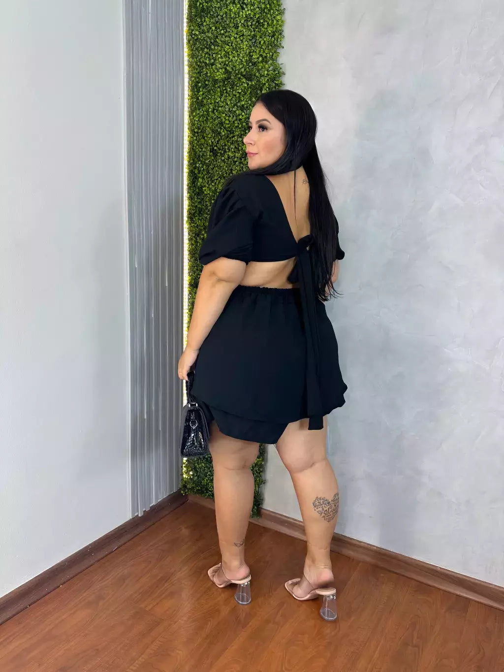 Macaquinho Plus Size Rebeca