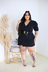 Macaquinho Plus Size Maria Alice