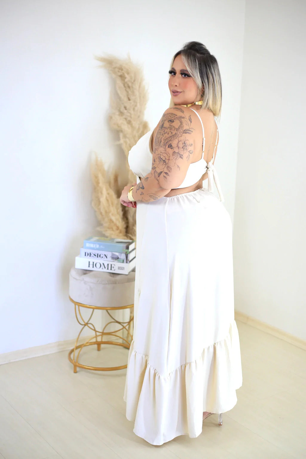 Vestido Longo Plus Size Diva