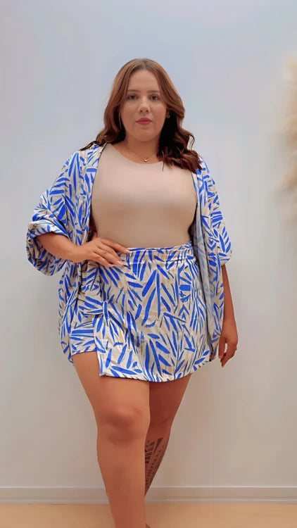 Conjunto Short + Kimono