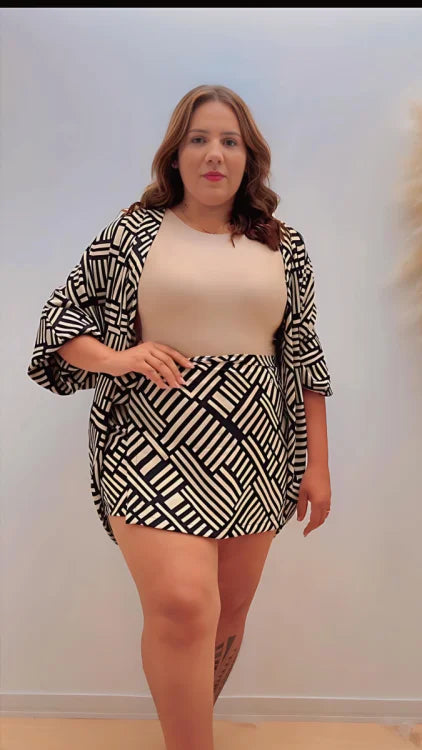 Conjunto Short + Kimono