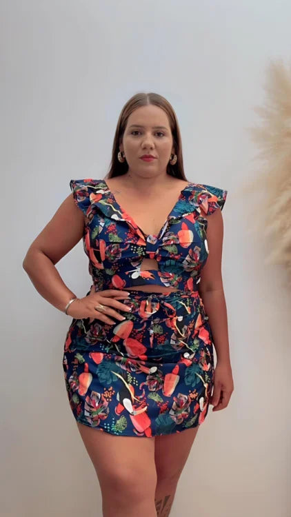 CONJUNTO JULIA PLUS SIZE (NOVOS TAMANHOS DISPONÍVEIS)