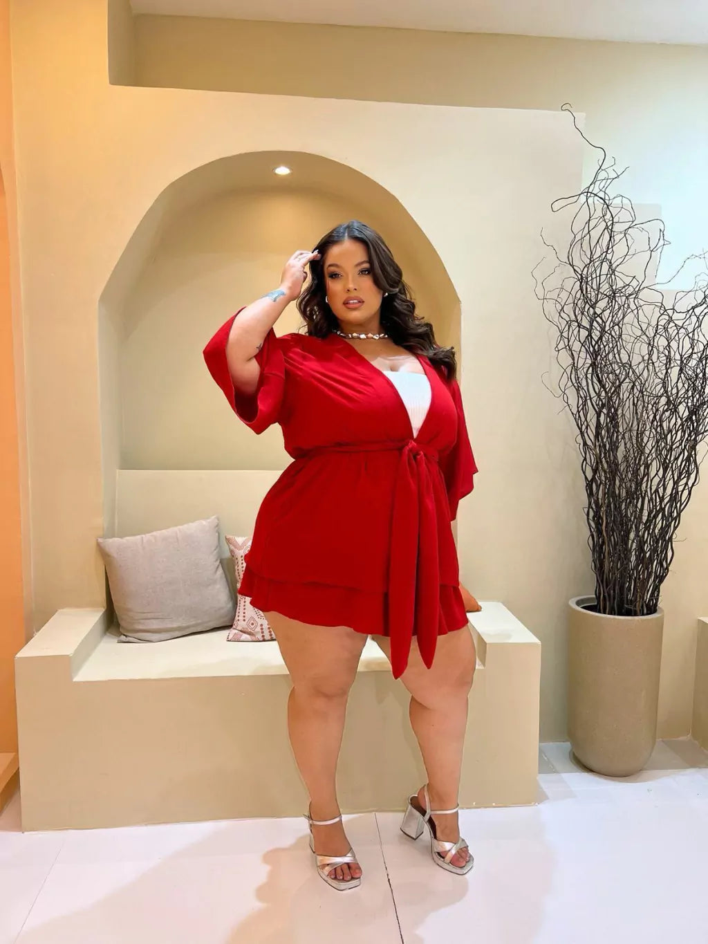 TRIJUNTO KIMONO PLUS SIZE