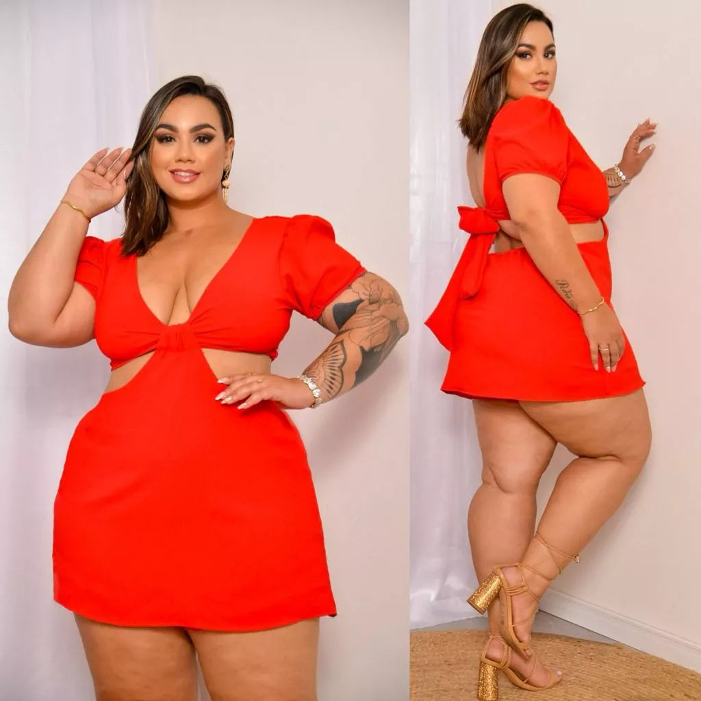 MACAQUINHO VERÃO PLUS SIZE VISCOLINHO E DUNA