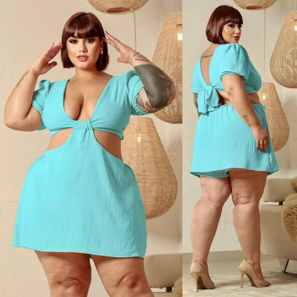 MACAQUINHO VERÃO PLUS SIZE VISCOLINHO E DUNA