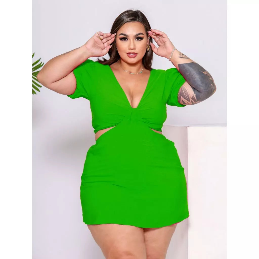 MACAQUINHO VERÃO PLUS SIZE VISCOLINHO E DUNA