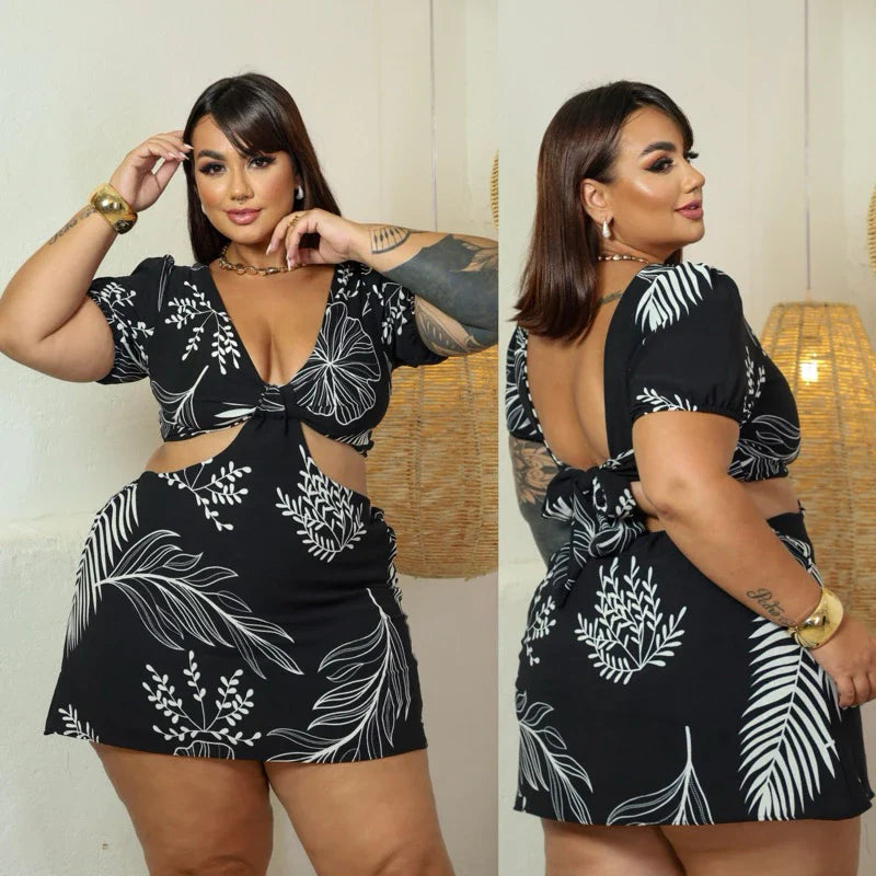MACAQUINHO VERÃO PLUS SIZE VISCOLINHO E DUNA