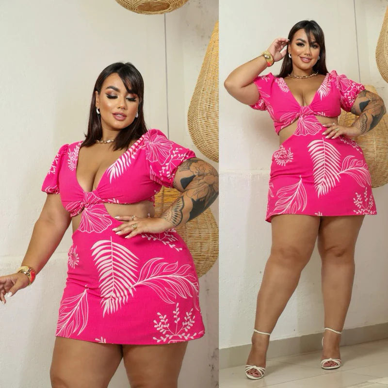 MACAQUINHO VERÃO PLUS SIZE VISCOLINHO E DUNA