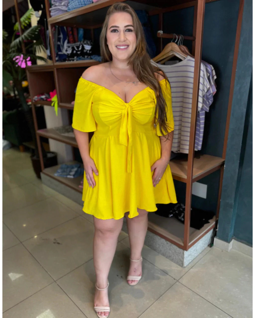 Vestido Macaquinho Plus Size Melissa