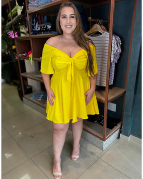 Vestido Macaquinho Plus Size Melissa