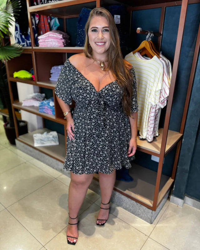 Vestido Macaquinho Plus Size Melissa