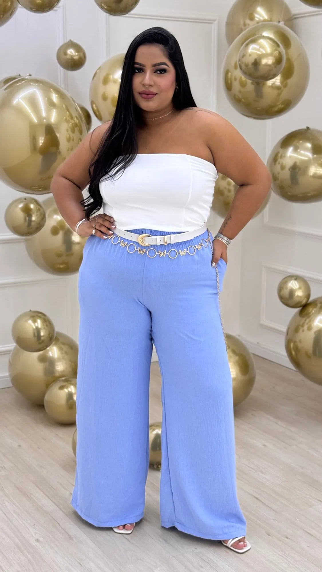 Calça Pantalona Duna