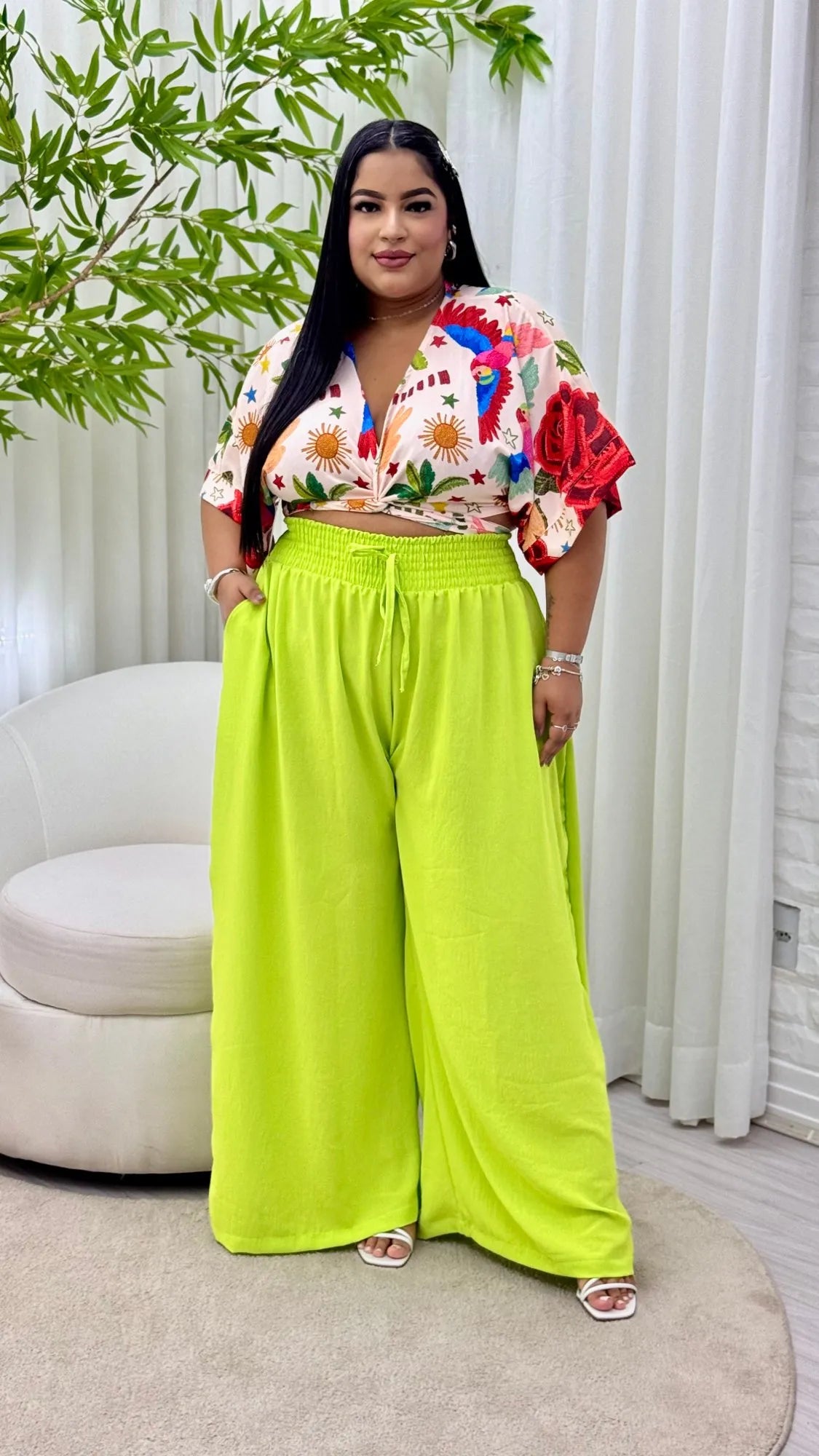 Calça Pantalona Duna