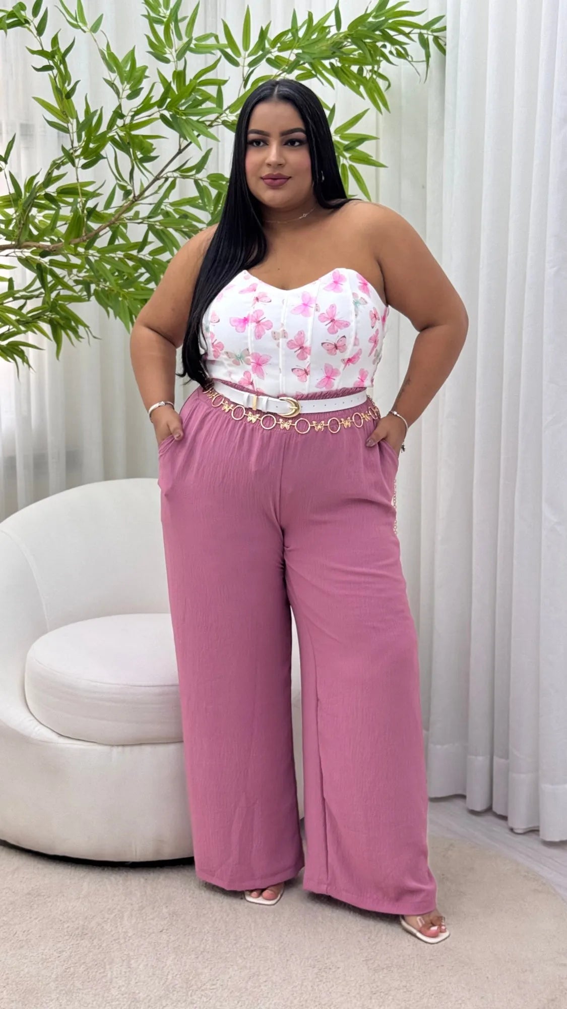 Calça Pantalona Duna