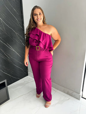 Macacão Plus Size Vanilda