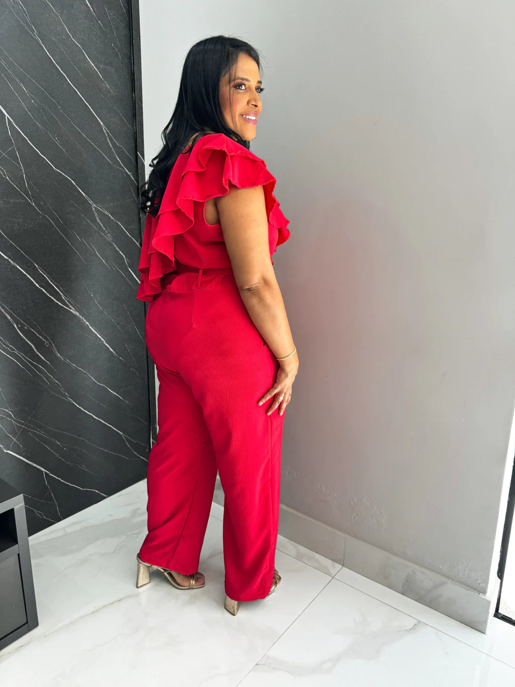 Macacão Plus Size Vanilda