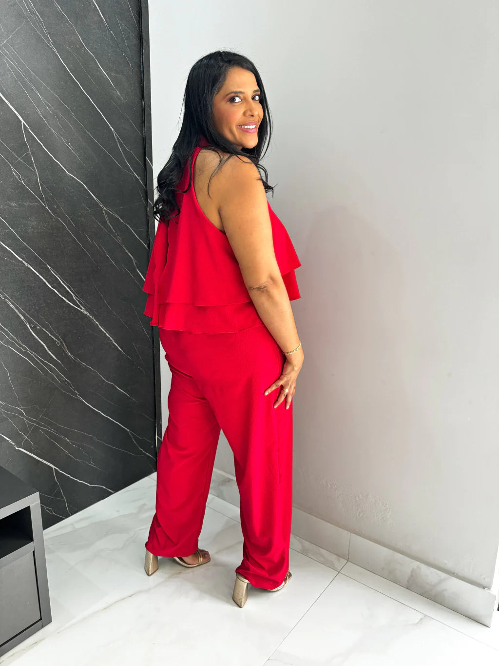 Macacão Plus Size Ana Claudia
