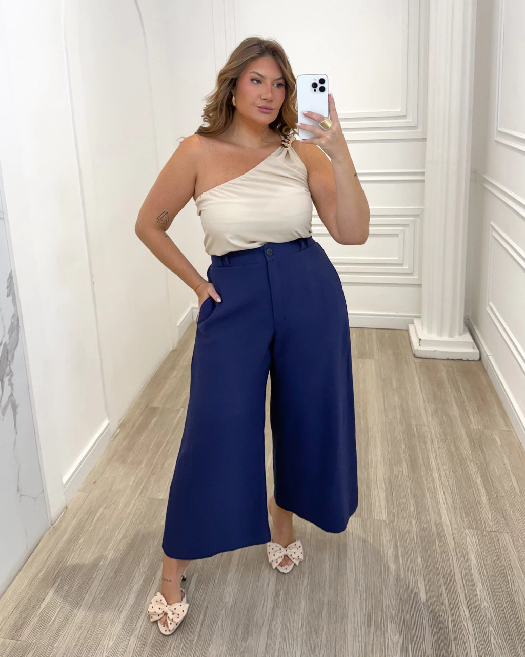 Calça Pantacourt Essenza