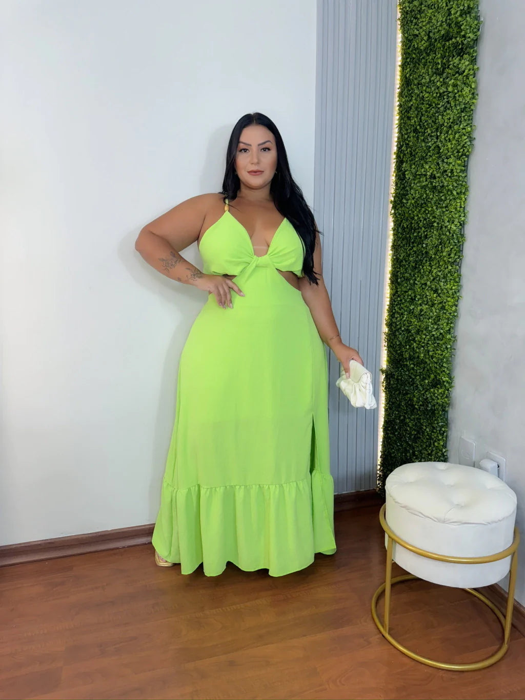 Vestido Longo Plus Size Diva