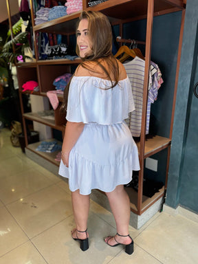 Vestido Macaquinho Plus Size Lila