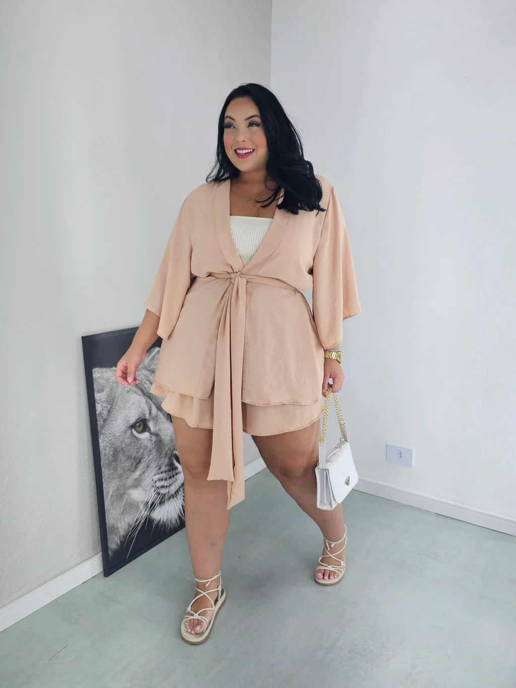 TRIJUNTO KIMONO PLUS SIZE