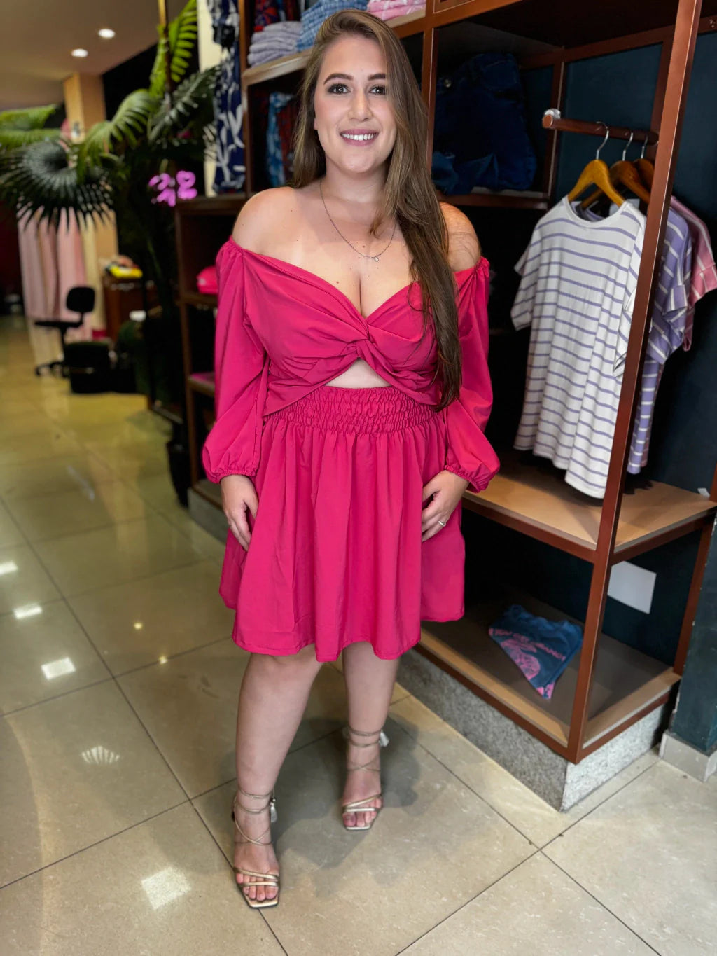 Vestido Plus Size Poli