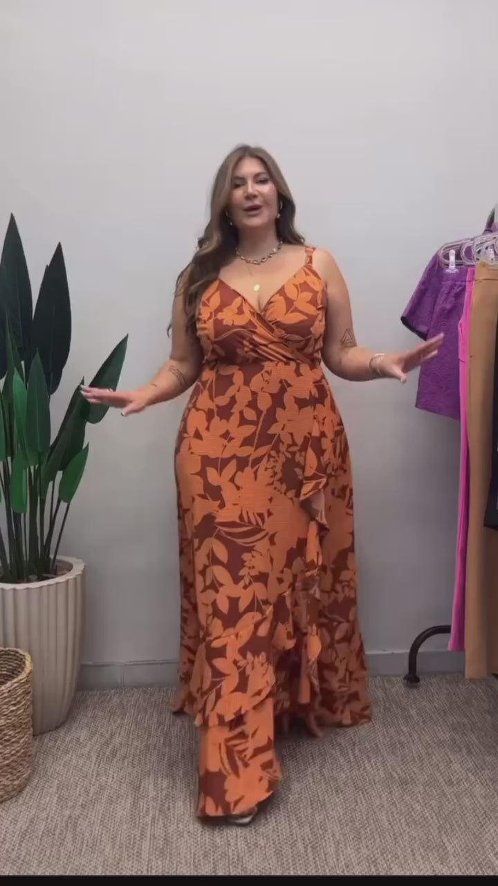 VESTIDO LARISSA PLUS SIZE (NOVOS TAMANHOS DISPONÍVEIS)