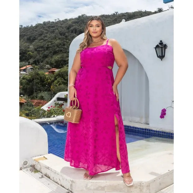 Vestido Recortes Branco