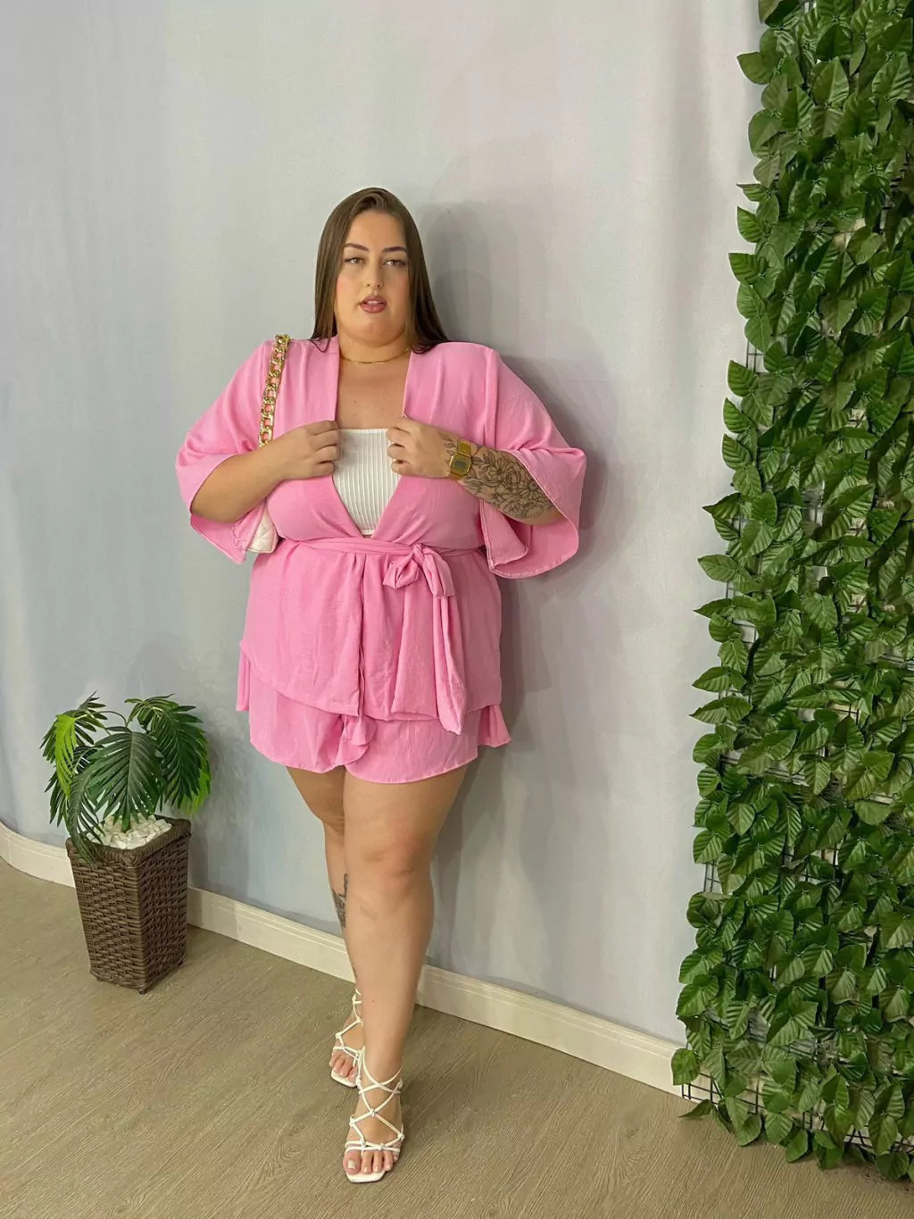 TRIJUNTO KIMONO PLUS SIZE